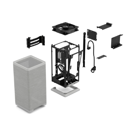 Fractal Design Mood Mini-ITX Gehäuse - grau