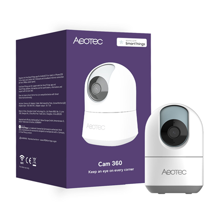 Aeotec Cam 360 WiFi FullHD AEOTEC Cam 360 5 MP H.264 N/A