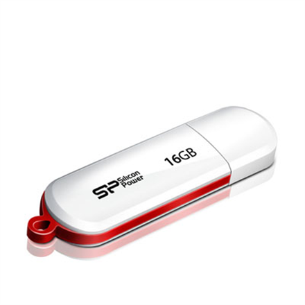 Silicon Power 16GB Luxmini 320 16 GB, USB 2.0, White