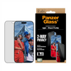 PanzerGlass Screen protector | Apple | iPhone 17 Pro Max | Glass | Transparent | Ultra-Wide Fit w. EasyAligner