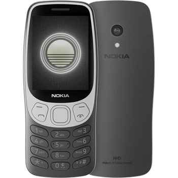 Nokia | 3210 4G (2024) | Black | 2.4 " | 128 MB | 64 MB | Dual SIM | Bluetooth | 5.0 | USB version USB Type-C | Main camera 2 MP | 1450 mAh