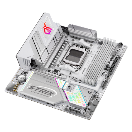 Asus ROG STRIX B850-G GAMING WIFI | Processor family AMD | Processor socket AM5 | DDR5 | Supported hard disk drive interfaces SATA, M.2 | Number of SATA connectors 2