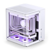 Jonsbo TK-1 2.0 Micro-ATX Gehäuse, Tempered Glass - weiß