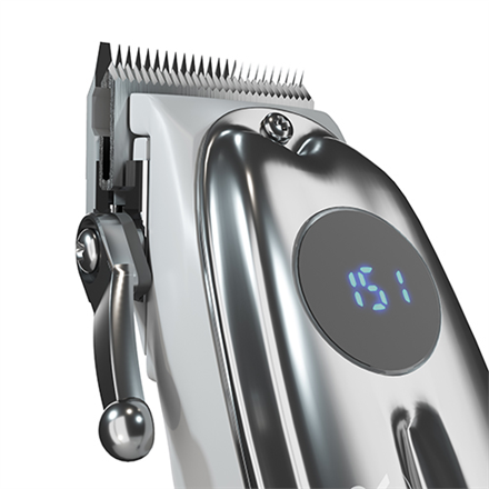 Adler Proffesional Hair clipper AD 2831 Cordless or corded Number of length steps 6 Silver