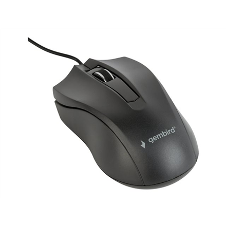 Gembird Optical Mouse MUS-3B-01 USB Optical mouse Black