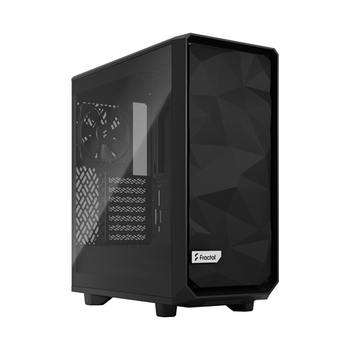 Fractal Design Meshify 2 Compact Lite  Side window Black TG Light tint Mid-Tower Power supply included No