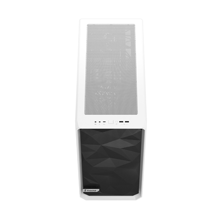 Fractal Design Meshify 2 White TG Clear Tint Midi-Tower, Tempered Glass. weiß