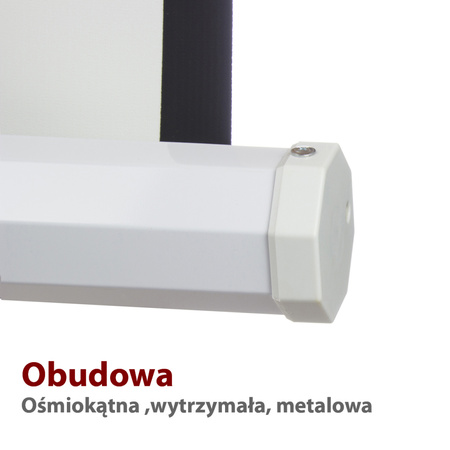 EKRAN RĘCZNY NA STATYWIE 1:1 98" 178x178cm TS-70 1:1 ART