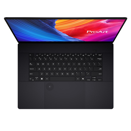 Asus Studiobook H7606WI-ME117X | Nano Black | 16 " | OLED | Touchscreen | 4K | 3840 x 2400 pixels | Glossy | AMD Ryzen AI 9 | HX 370 | 64 GB | LPDDR5X | Solid-state drive capacity 2000 GB | NVIDIA GeForce RTX 4070 | GDDR6 | 8 GB | Windows 11 Pro | 802.11b