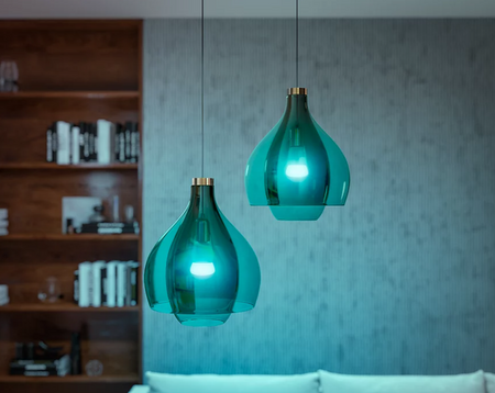 HueWA Starter Kit 2pcs, Bridge, Switch | E27 | 11 W | Warm to cool white light, 2200-6500K | Bluetooth and Zigbee