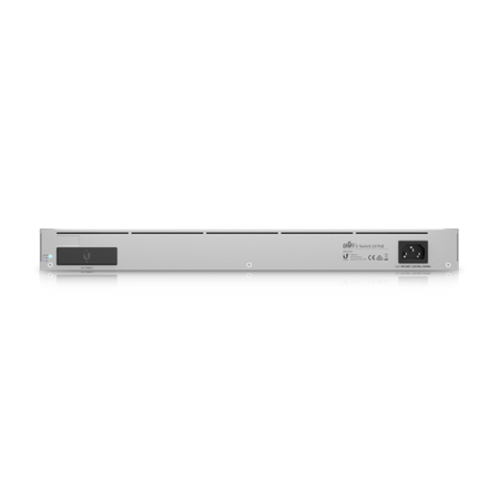 Ubiquiti Switch Enterprise 24 PoE USW-Enterprise-24-PoE Managed L3 Rackmountable 1 Gbps (RJ-45) ports quantity 12x10/100/1000 Mbps + 12x100/1000/2500 Mbps SFP ports quantity 0 SFP+ ports quantity 2 PoE+ ports quantity 24 Power supply type AC/DC, Internal,