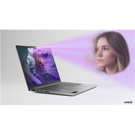 Lenovo IdeaPad Pro 5 14AKP10 | Luna Grey | 14 " | OLED | 2.8K | 2880 x 1800 pixels | Glossy | AMD Ryzen AI 5 | 340 | 24 GB | Soldered LPDDR5x | Solid-state drive capacity 512 GB | AMD Radeon 840M Graphics | Windows 11 Home | 802.11ax | Bluetooth version 5