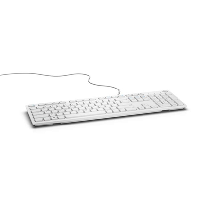 Dell KB216 Multimedia Wired EN USB White