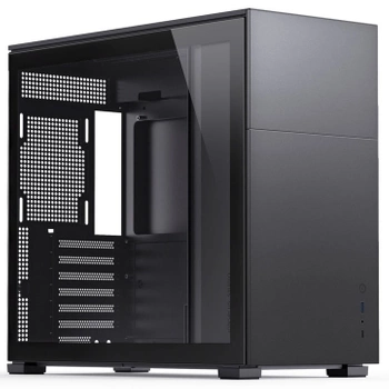 Jonsbo D41 ATX Case, Tempered Glass - black