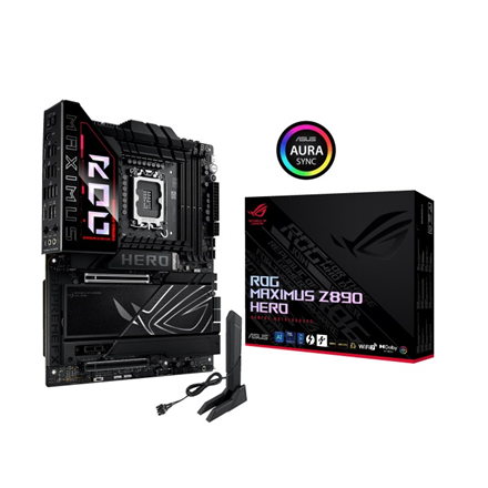 ASUS ROG Maximus Z890 Hero Mainboard, Sockel LGA 1851, Intel Z890, ATX, DDR5