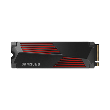 Samsung 990 PRO Series NVMe SSD, PCIe 4.0 M.2 Typ 2280, mit Kühlkörper - 1 TB
