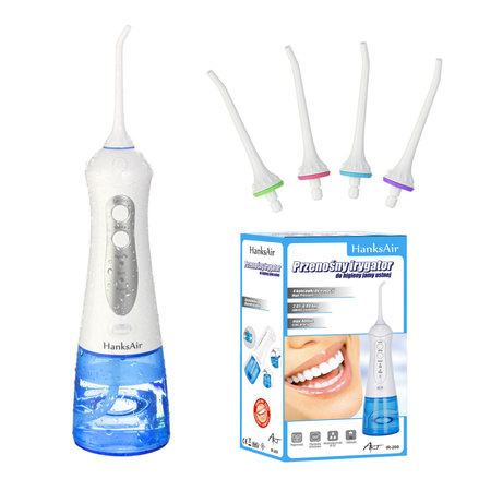 PRZENOŚNY IRYGATOR DO HIGIENY JAMY USTNEJ 200 ML