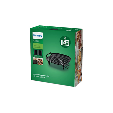 Philips | Grilling set, Airfryer attachment 3.2 and 4.2 l | HD9926/00