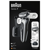 Braun Shaver 71-S7200cc Operating time (max) 50 min, Wet & Dry, Silver/Black