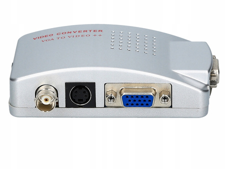 KONWERTER SYGNAŁU VGA - BNC S-VIDEO VGA AV ZESTAW