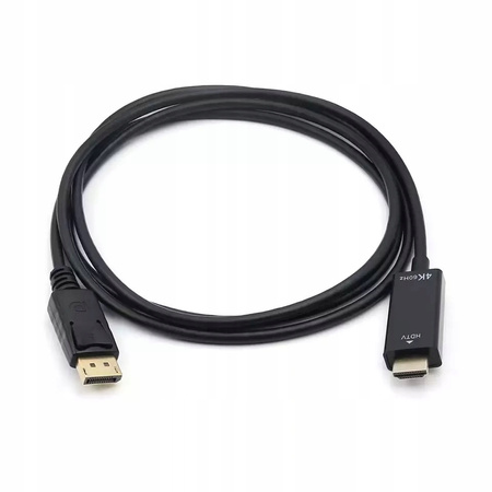 KABEL DISPLAYPORT DO HDMI 2.0 3M DP ADAPTE 4K/60Hz