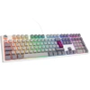 Ducky One 3 Mist Grey Gaming Tastatur, RGB LED - MX-Red