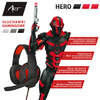 SŁUCHAWKI GAMINGOWE Z MIKROFONEM ART HERO USB