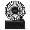 Adler Foldable mini fan | AD 7336 | Desk fan | Black | Diameter 6.5 cm | Number of speeds 1