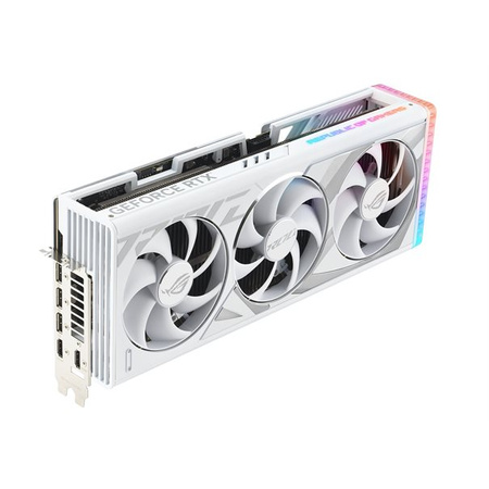 Asus ROG-STRIX-RTX4090-O24G-WHITE NVIDIA, 24 GB, GeForce RTX 4090, GDDR6X,  PCI Express 4.0, HDMI ports quantity 2, Memory clock speed 2610 MHz