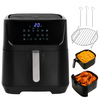 Adler AD 6317 Air Fryer Oven, 12 programs, 5.5 L, Black