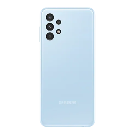 Samsung Galaxy A13 A137F Light Blue, 6.6 ", PLS LCD, 1080 x 2408 pixels, Mediatek MT6769V/CU, Helio G80, Internal RAM 4 GB, 64 GB, Dual SIM, Nano-SIM, 3G, 4G, Main camera 50+5+2+2 MP, Secondary camera 8 MP, Android, 12, 5000 mAh