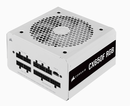 Corsair Fully Modular PSU CX Series CX650F RGB 650 W, 80 PLUS BRONZE certified