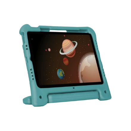 Targus Kid’s Antimicrobial Case | Tablet case | For iPad Air 11-inch (M2), iPad 10.9-inch (10th gen), iPad Air 10.9-inch (5th and 4th gen), and iPad Pro 11-inch (4th, 3rd, 2nd, and 1st gen) | Teal