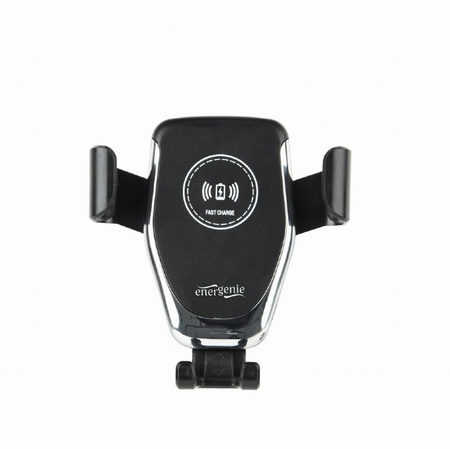 EnerGenie EG-TA-CHAV-QI10-01 77 g Built-in charger Car smartphone holder with wireless charger Universal smartphone car holder with built-in wireless Qi fast charger, 10 W fast wireless Qi charging function to charge your phone while driving, Practical au
