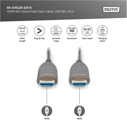 Digitus Connection Cable | HDMI to HDMI | 10 m