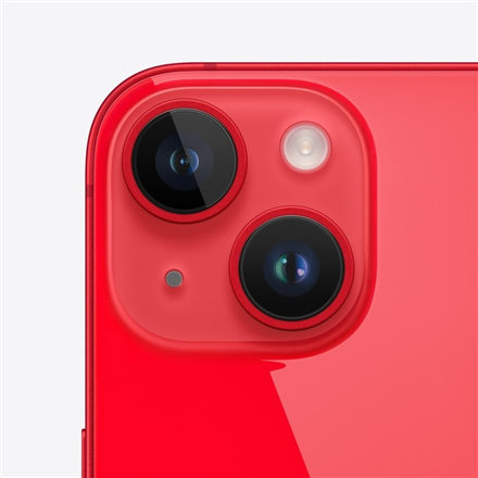 Apple iPhone 14 (PRODUCT)RED 6.1 " Super Retina XDR Apple A15 Bionic Internal RAM 4 GB 256 GB Dual SIM Nano-SIM 3G 4G 5G Main camera 12+12 MP Secondary camera 12 MP iOS 16 3279 mAh