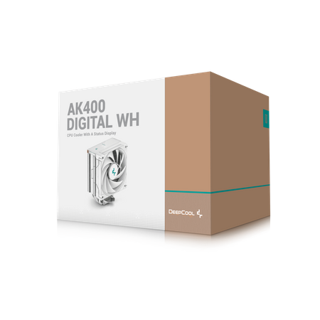 Deepcool | Digital CPU Air Cooler White | AK400