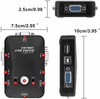 Przełącznik KVM VGA 2x1 Switch 3xUSB HUB BOX