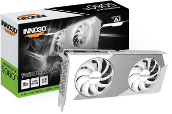 Inno3D GeForce RTX 5060 Ti TWIN X2 OC WHITE 16GB