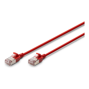 Digitus Slim Patch Cable, 1 m | DK-1632-A-010S-R | Red