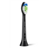 Philips Replacement brush heads | HX6064/88 Sonicare Optimal White | Heads | For adults | Number of brush heads included 4 | Black