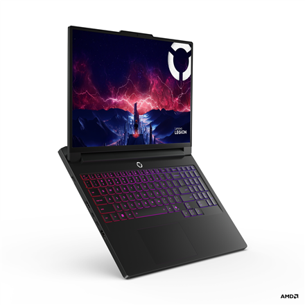 Lenovo Legion Pro 7 16AFR10H | Eclipse Black | 16 " | OLED | WQXGA | 2560 x 1600 pixels | Glossy | AMD Ryzen 9 | 9955HX3D | 32 GB | SO-DIMM DDR5 | Solid-state drive capacity 2000 GB | NVIDIA GeForce RTX 5080 | GDDR7 | 16 GB | Windows 11 Home | 802.11be |