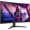 AOC Curved Gaming Monitor C32G2AE/BK 31.5 ", VA, FHD, 1920 x 1080, 16:9, 1 ms, 250 cd/m², Black/Red