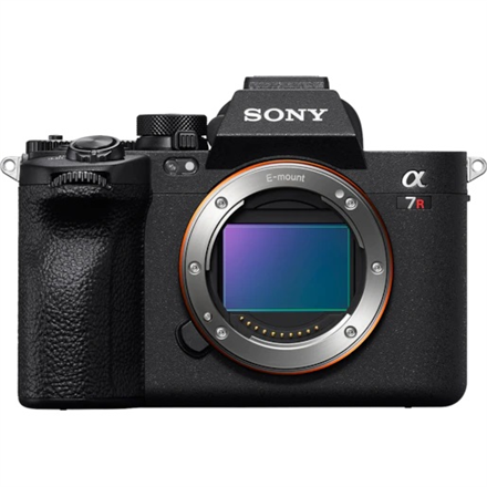 Sony ILCE-7RM5B A7R V 35mm Full-Frame Camera with 61.0MP Sony Full-Frame Camera ILCE-7RM5B A7R V Compact camera 61 MP ISO 32000 Display diagonal 3.2 " Video recording Wi-Fi Magnification 4.7 x, 9.4 x CMOS Black