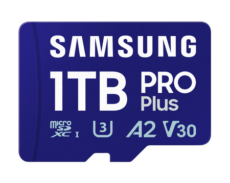 Samsung MicroSD Card with SD Adapter | PRO Plus | 1000 GB | microSDXC | Flash memory class 10