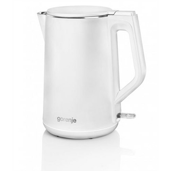Gorenje Kettle K15DWW Electric 2200 W 1.5 L Plastic + metal 360° rotational base White