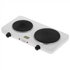 Adler Hot Plate | AD 6520 | Number of burners/cooking zones 2 | White | Electric