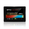 Silicon Power Slim S55 240 GB, SSD interface SATA, Write speed 450 MB/s, Read speed 550 MB/s