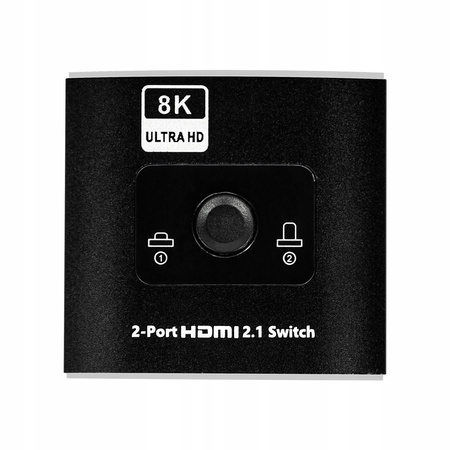SWITCH HDMI 2.1 2x1 SPLITTER 1x2 8K@60Hz 4K@120Hz