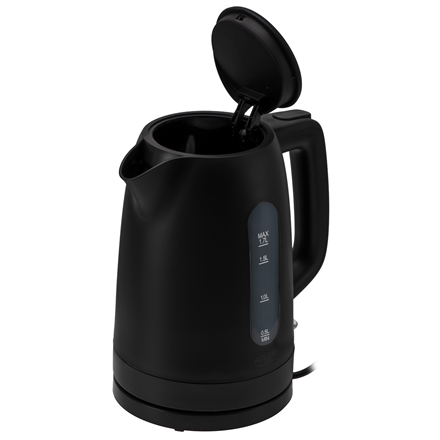 Adler Kettle | AD 1379b | Electric | 2200 W | 1.7 L | Polypropylene | 360° rotational base | Black